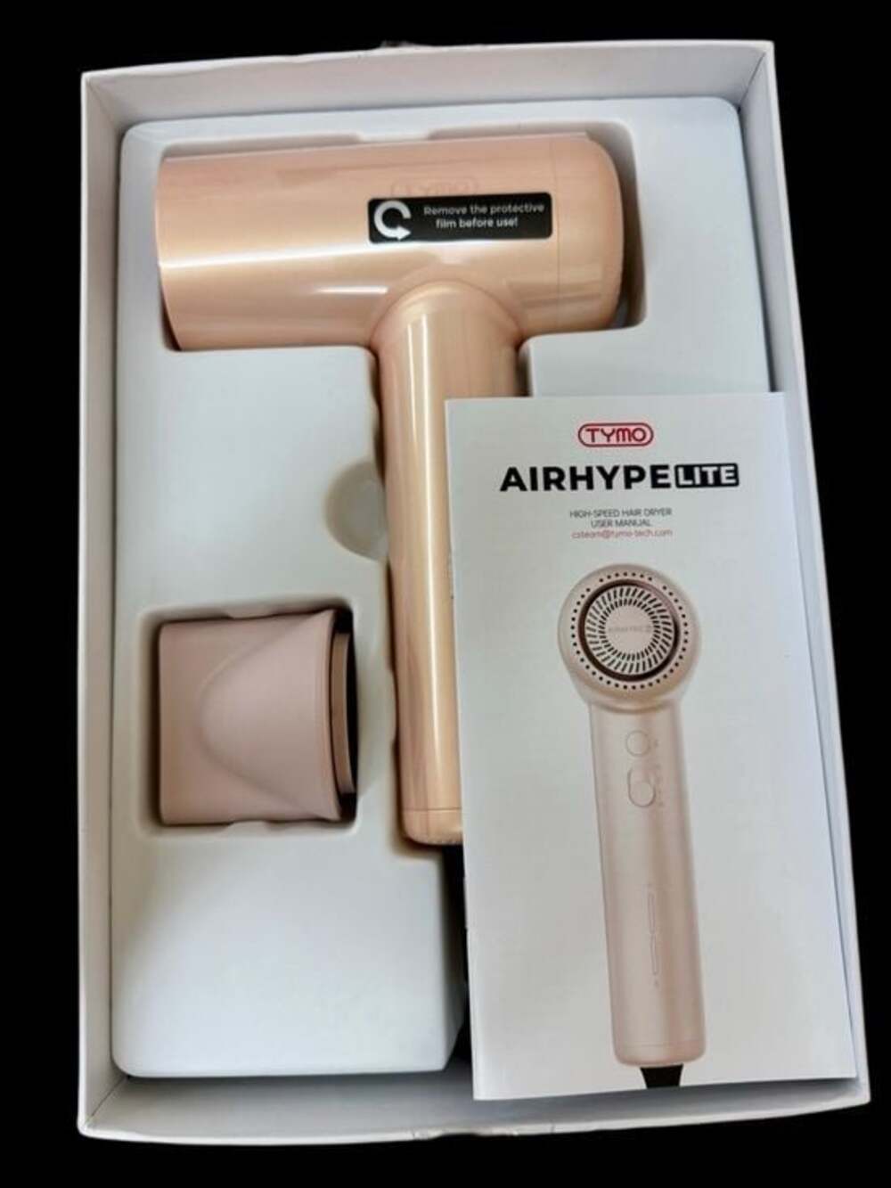 TYMO AirHype Lite Pink Hair Dryer